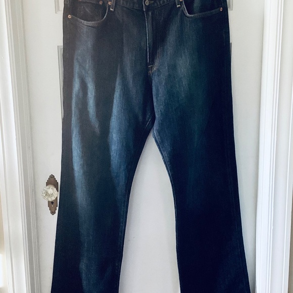 Lucky Brand Blue Jeans Mens 181 Bootleg Denim Made in USA Size 38 Inseam 34” - Picture 16 of 16